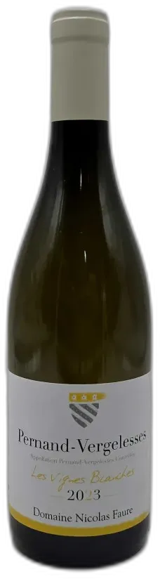 image du vin Pernand Vergelesses les Vignes Blanches Domaine Nicolas Faure 2023