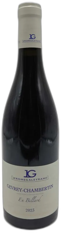 photo du vin Gevrey-Chambertin Billard 2023 Jérôme Galeyrand