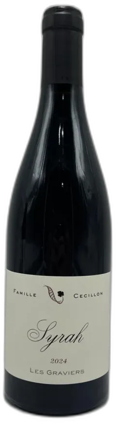 vue du vin Julien Cecillon 'les Graviers' Syrah 2024