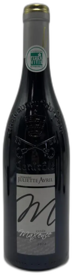 image du vin Domaine Juliette Avril Châteauneuf-du-Pape Cuvée Maxence 2022