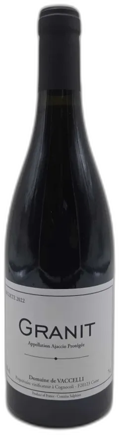 aperçu du vin Granit Domaine Vaccelli 2022
