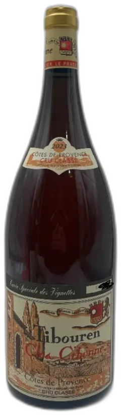 photo du vin Clos Cibonne Côtes de Provence Tibouren Cuvée Spéciale des Vignettes Rosé 2023