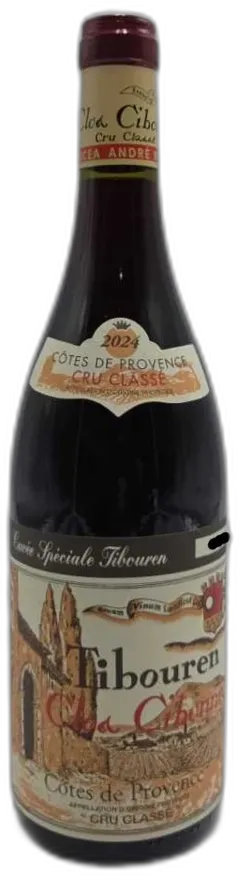 illustration du vin Clos Cibonne Côtes de Provence Tibouren Cuvée Spéciale Tibouren 2024