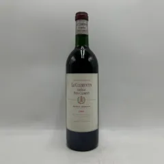 image du vin Clémentin de Pape Clément 1989