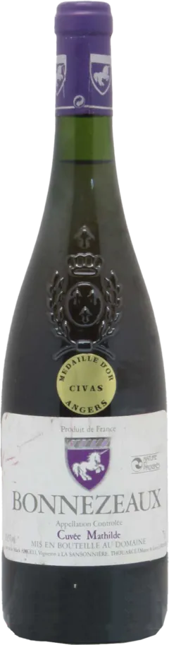 aperçu du vin Domaine Mark Angeli Ferme de la Sansonniere Cuvee Mathilde 1990