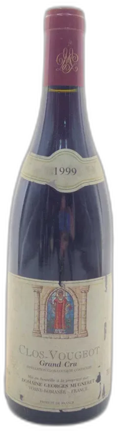 photo du vin Domaine Georges Mugneret-Gibourg Clos de Vougeot Grand Cru 1999