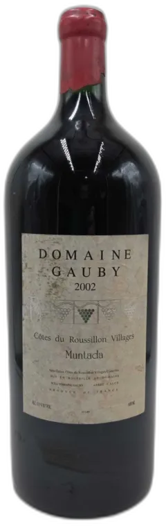 photo du vin Domaine Gauby Muntada 2002