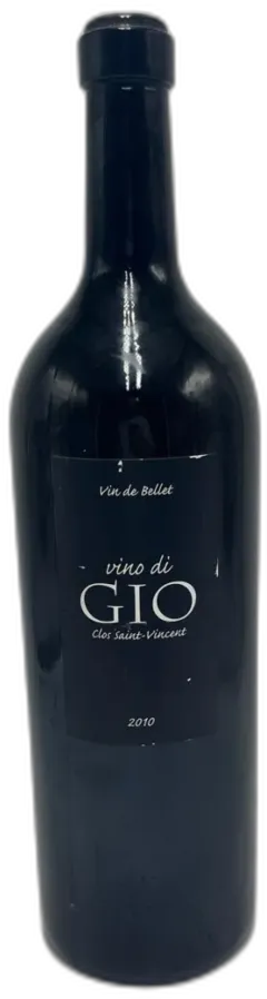 photos du vin Sicardi et Sergi Clos Saint Vincent Bellet 'Vino di Gio' Blanc 2010