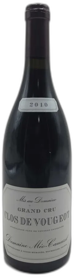 capture du vin Clos de Vougeot Domaine Méo Camuzet 2010