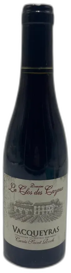 image du vin Domaine Clos des Cazaux Vacqueyras Cuvée Saint Roch 2015