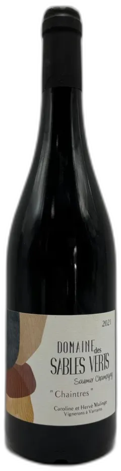 photo du vin Domaine des Sables Verts Saumur-Champigny 'Chaintres' 2021