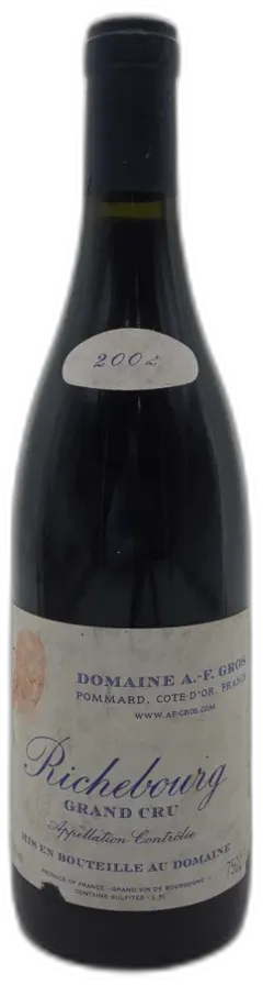 photo du vin Richebourg Anne- Françoise Gros 2002