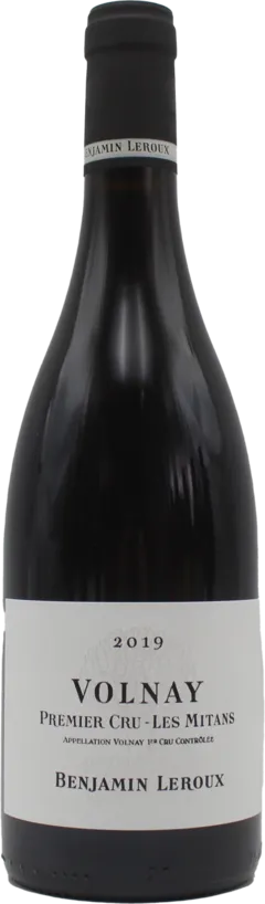 illustration du vin Volnay 1er Cru les Mitans Benjamin Leroux 2019