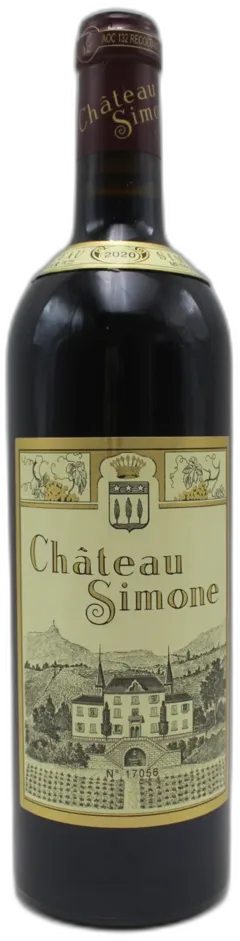 photo du vin Simone Rouge Château Simone 2020