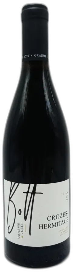 vue du vin Domaine G&j Bott Crozes-Hermitage 2022