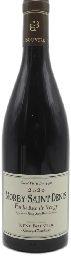photo du vin René Bouvier Morey-Saint-Denis 1er Cru en la Rue de Vergy 2020