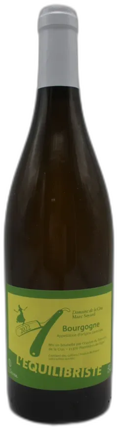 image du vin Marc Soyard Domaine de la Cras Bourgogne l’Equilibriste Blanc 2022