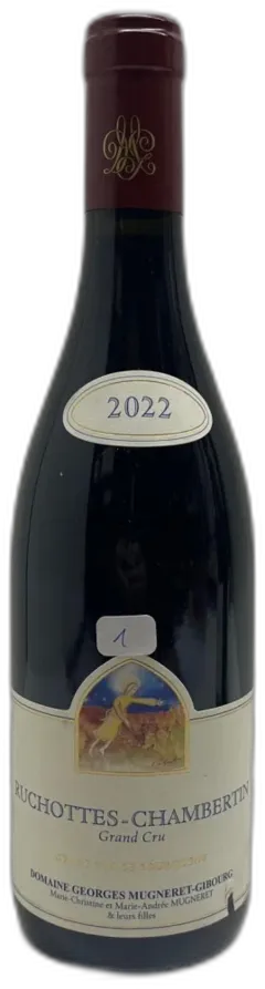 capture du vin Domaine Georges Mugneret-Gibourg Ruchottes-Chambertin Grand Cru 2022