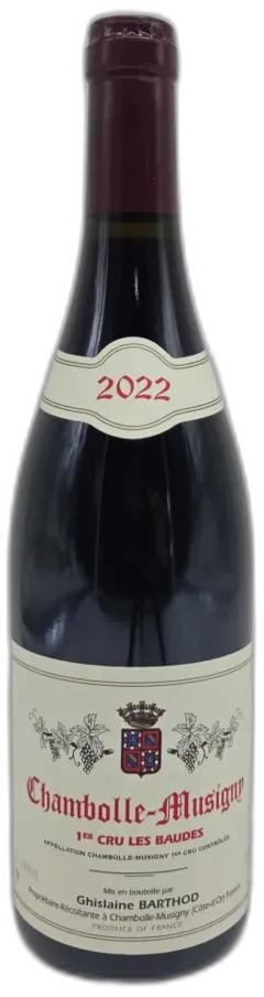 illustration du vin les Baudes Barthod Ghislaine 2022
