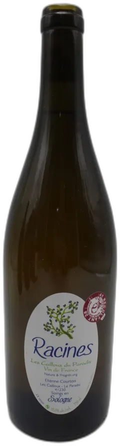 photo du vin Etienne et Claude Courtois les Cailloux du Paradis Racines Blanc 2020