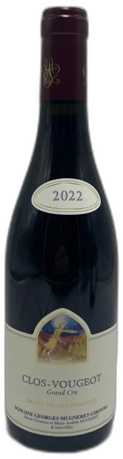 image du vin Domaine Georges Mugneret-Gibourg Clos de Vougeot Grand Cru 2022