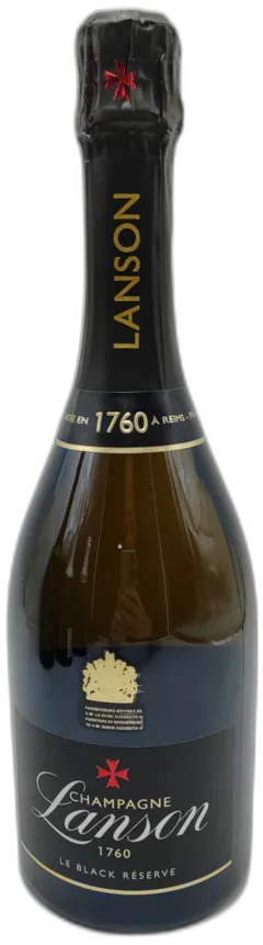 photo du vin Black Label Brut Lanson dg 2022