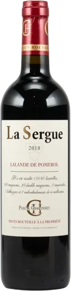 photo du vin Château la Sergue