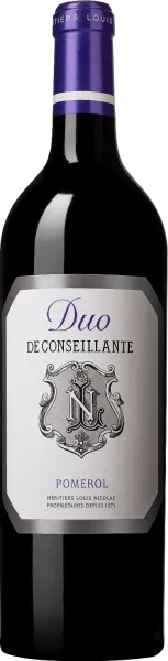 photos du vin Duo de Conseillante Pomerol Aoc