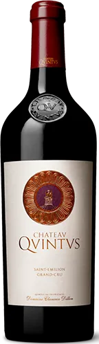 vue du vin Château Quintus Saint-Emilion Grand Cru Rouge 2018