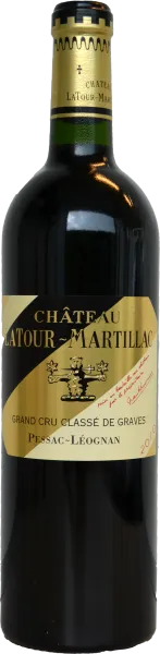 vue du vin Château Latour Martillac