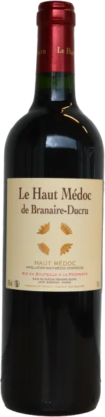 image du vin le Haut Médoc de Branaire Ducru