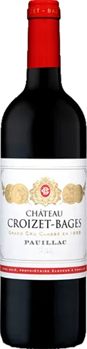 photo du vin Croizet Bages Pauillac Rouge 2016