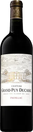 vue du vin Château Grand Puy Ducasse