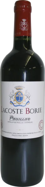 photo du vin Château Lacoste Borie