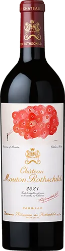 photo du vin Chateau Mouton Rothschild, Pauillac, France 2021