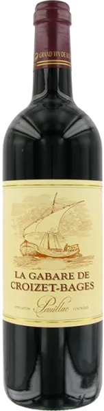 photo du vin la Gabare de Croizet Bages