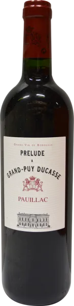 photo du vin Prélude a Grand Puy Ducasse