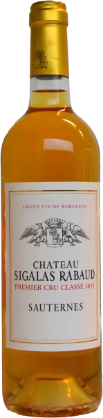 photo du vin Château Sigalas Rabaud