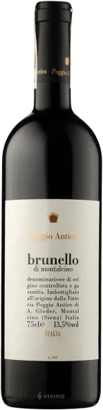 photos du vin Poggio Antico Brunello di Montalcino Docg