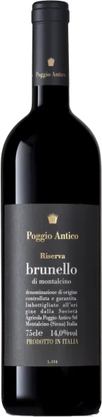 aperçu du vin Poggio Antico Riserva Brunello di Montalcino Docg