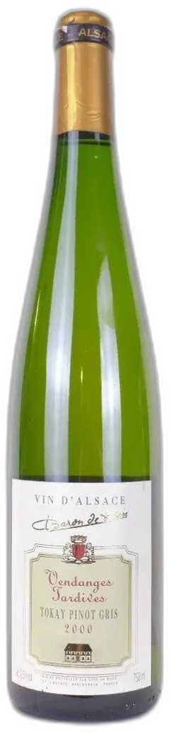 photo du vin 2000 Pinot Gris Baron de Hoen Vendanges Tardives Liquoreux Alsace