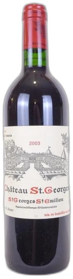 photos du vin 2003 Saint-Georges Saint-Émilion Château Saint-Georges Sce Petrus Desbois Rouge Bordeaux