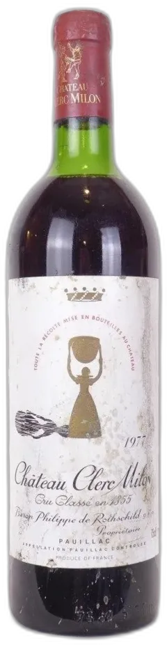 photo du vin Château Clerc Milon Grand Cru Classé Baron Philippe de Rothschild