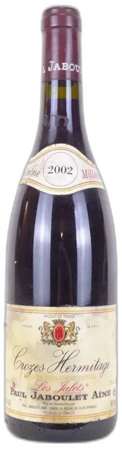 photo du vin 2002 Crozes Hermitage Paul Jaboulet Ainé les Jalets Rouge Rhône