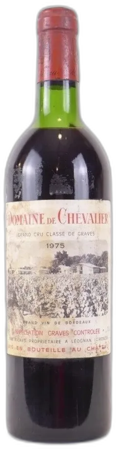 photos du vin 1975 Pessac-Léognan Domaine de Chevalier Grand Cru Classé Rouge Bordeaux