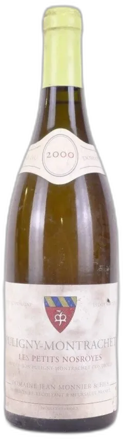 photo du vin 2000 Puligny-Montrachet Jean Monnier et Fils les Petits Nosroyes Blanc Bourgogne