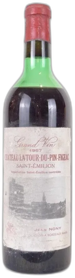 photo du vin 1967 Saint-Émilion Château la Tour du Pin Figeac Mise Nony) Rouge Bordeaux