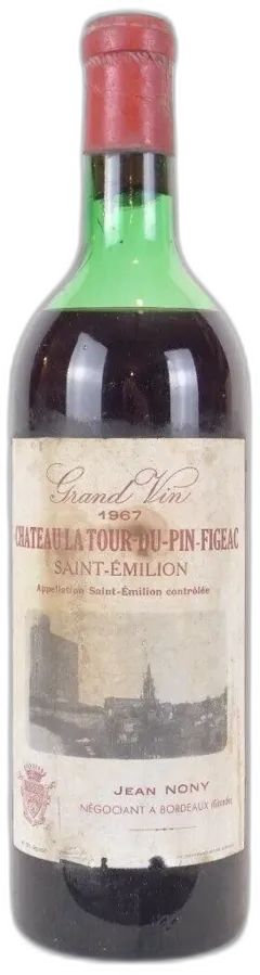 photo du vin 1967 Saint-Émilion Château la Tour du Pin Figeac Mise Nony) Rouge Bordeaux