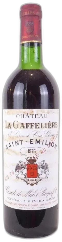 image du vin 1975 Saint-Émilion Château la Gaffelière Premier Grand Cru Classé Rouge Bordeaux