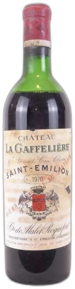 photo du vin 1970 Saint-Émilion Château la Gaffelière Premier Grand Cru Classé Rouge Bordeaux